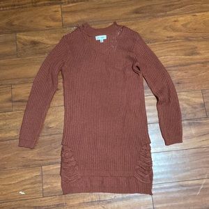 Woman sweater dress size small